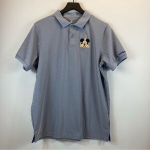 Disney Embroidered Mickey Mouse Polo Shirt Size M